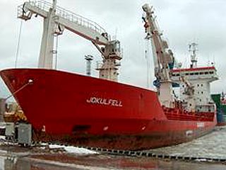 У берегов Фарерских островов (архипелага, расположенного в Северной Атлантике и входящего в состав Дании) в ночь на вторник затонул сухогруз Jokulfell