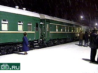 Владимир Путин на спецпоезде прибыл в Омск