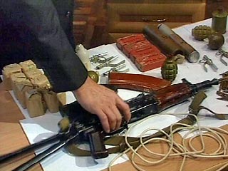 В Подмосковье правоохранительные органы обнаружили большой арсенал с оружием, взрывчаткой и боеприпасами