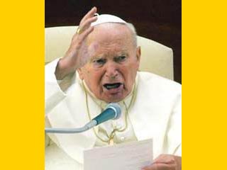 Иоанн Павел II проводит параллель между абортами и Холокостом.