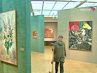 На выставке в Третьяковке представлены около 200 картин Марка Шагала