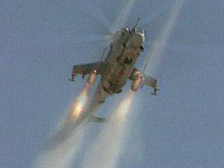 Боевиков в горах на востоке Чечни бомбит авиация