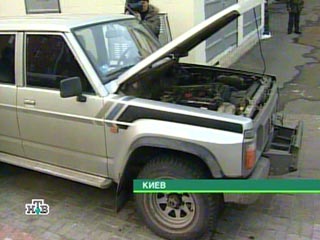 Машина Nissan Patrol, которя была использованна в качестве такси для похищения Георгия Гонгадзе