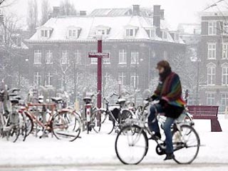 В ночь с четверга на пятницу в Нидерландах зафиксирована самая низкая мартовская температура воздуха, которая когда-либо была зафиксирована в этой стране - минус 20,5 градусов