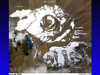 Килиманджаро, июнь 2004 года