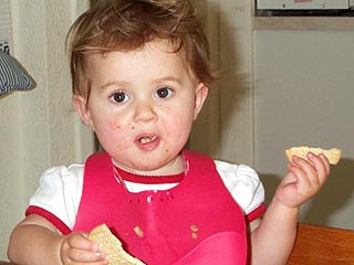 дети с младенчества привыкают к еде бежевого цвета
