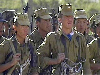 В учениях "Рубеж-2005" примут участие киргизские военные