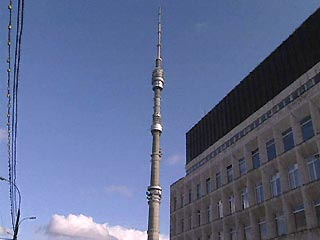 Останкинская телебашня ожидает первых посетителей в июне 2005 года