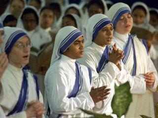 Монахини основанного матерью Терезой Калькуттской Ордена милосердия уже начали обращаться в своих молитвах к Папе Римскому