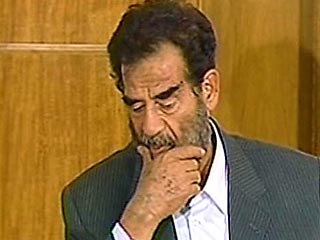Бывший иракский лидер Саддам Хусейн, находящийся сейчас под следствием на одной из военных баз США под Багдадом, был потрясен, когда ему показали видеозапись избрания нового президента страны