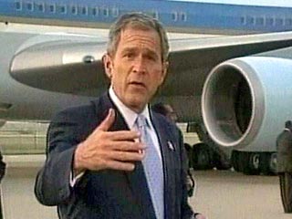 Джордж Буш сообщил, что в эти выходные во время пребывания на своем ранчо под Кроуфордом, штат Техас, завершит чтение биографии российского императора Петра Первого