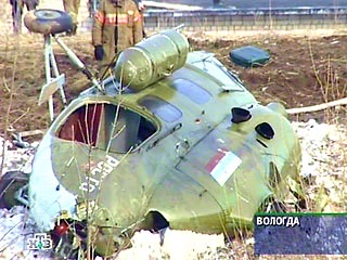  Вологде упал вертолет, принадлежавший местному аэроклубу, погибших нет, восемь человек пострадали