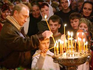 В "Церкви матушки Фотинии Светоносной" Путин объявлен апостолом