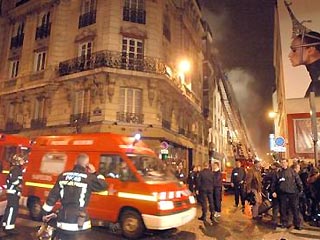 В гостинице Парижской оперы в центре французской столицы в ночь на пятницу произошел пожар