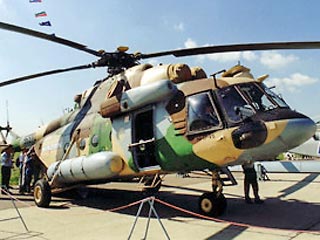 Россия предложила в подарок Палестинской автономии два транспортных вертолета Ми-17 взамен вертолетов, уничтоженных Израилем в 2001 году