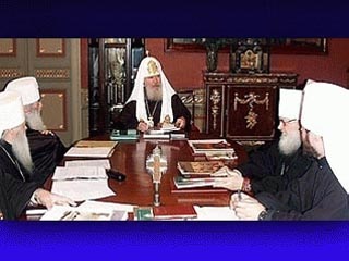 В Москве состоялось заседание Священного Синода Русской православной церкви