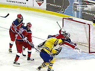 Россия выигрывает Еврохоккейтур