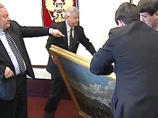 Германия вернула России вывезенную из Гатчины картину Феликса Монти