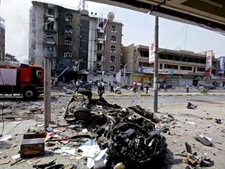 В центре Багдада взорван заминированный автомобиль: 4 погибших и 10 раненых