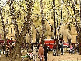 В Москве сгорело общежитие: 1 погиб и 5 ранены