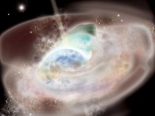 Ученым впервые в истории удалось сфотографировать зарождение черной дыры