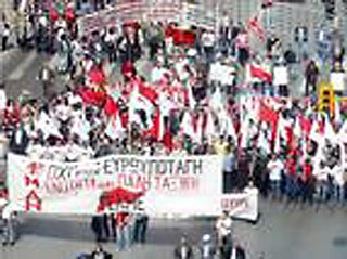 Праздник труда греки отмечают всеобщей забастовкой