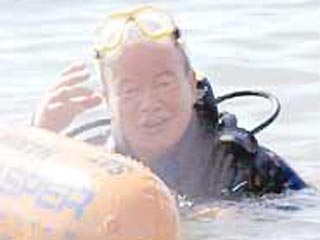63-летний турок попытается установить мировой рекорд пребывания под водой
