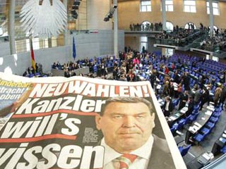 Уход Шредера с поста канцлера приведет к ухудшению отношений Германии и России