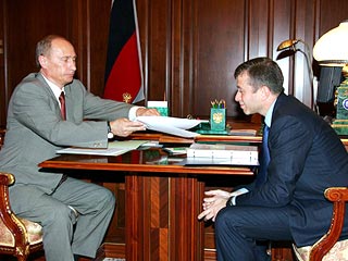 Владимир Путин провел рабочую встречу с губернатором Чукотки Романом Абрамовичем