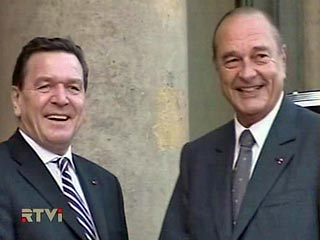 Экстренная встреча президента Франции Жака Ширака и канцлера Германии Герхарда Шредера состоится в ближайшую субботу в Берлине. Об этом объявлено в четверг в Париже