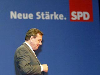Канцлер Германии Герхард Шредер, похоже, теряет контроль над собственной партией. Появились слухи о том, что Социал-демократическая партия (СДПГ) хочет избавиться от него, чтобы предотвратить ожидаемый провал на выборах в сентябре