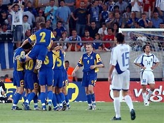 Результаты отборочных матчей ЧМ-2006 в Европе