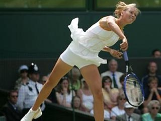 Российская теннисистка Мария Шарапова побила свой личный рекорд по громкости стонов на корте в 100 децибел