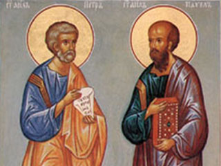 Заканчивается пост  11  июля,  накануне дня святых апостолов Петра и  Павла