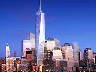 В Нью-Йорке представлен новый проект суперзащищенной "Башни свободы"