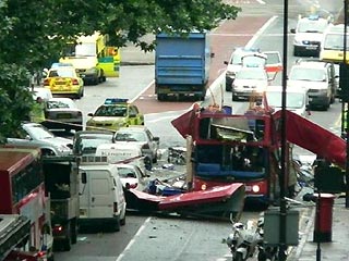 Автобус, взорванный на Russel Square