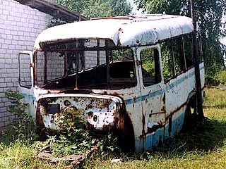 Житель Тверской области украл автобус и сдал его в металлолом