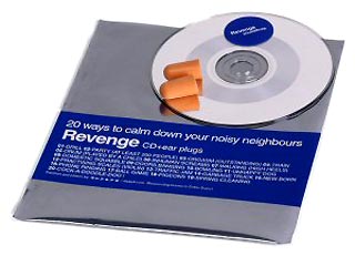 В Великобритании на сайте gadgets.co.uk поступил в продажу диск для мести соседям, которые слишком громко слушают музыку, кричат или шумят любым другим способом