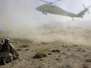 Иракские боевики обстреляли американский вертолет, 1 погибший
