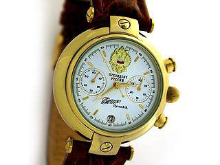 На интернет-аукционе eBay продаются памятные часы, которые президент России Владимир Путин вручает гражданам страны за заслуги перед отечеством