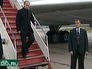 Президент РФ Владимир Путин прибыл в Североморск