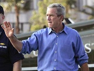 В связи с ураганом Katrina президент Буш обратится к нации