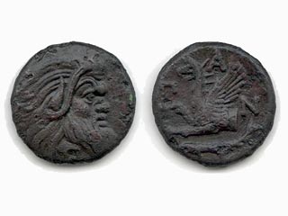 Под Феодосией обнаружили клад из 136 медных монет времен Боспорского царства, датируемых 250-225 годами до н.э. Клад, которому 2200 лет, выкупил Феодосийский Музей денег