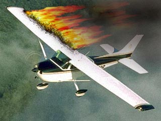 В Австралии 69-летний пилот смог вслепую посадить горящий самолет