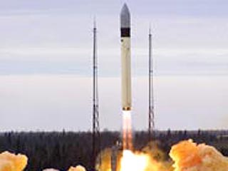 С космодрома Плесецк в 19:02 мск стартовала российская ракета-носитель "Рокот" с европейским космическим аппаратом Cryosat