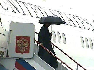 Госсекретарь США Кондолиза Райс прибыла в Москву