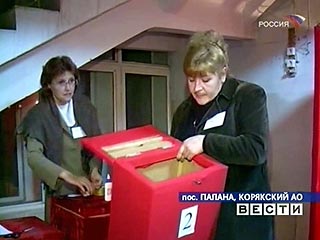 В Камчатской области и Корякском автономном округе продолжается подсчет голосов на референдуме об объединении этих территорий