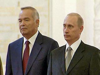 Путин заключает союз с Каримовым: Ташкент получает поддержку Москвы, России нужна военная база в Узбекистане