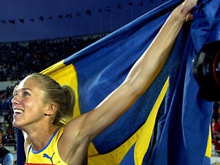 Лучшим атлетом Швеции признана Кайса Бергквист