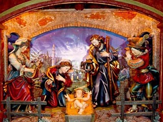 В храме Христа Спасителя в Москве открылась выставка, на которой можно увидеть настоящие итальянские вертепы
